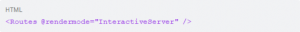 Blazor Render Mode