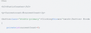 Blazor Render Mode