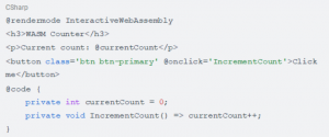 Blazor Render Mode